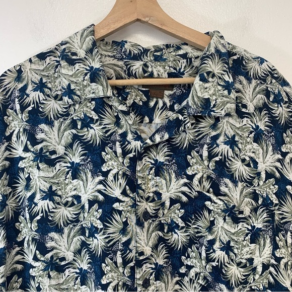 Northwest Territory Tropical Short Sleeve Shirt Men 2X Camp Travel Vacation Work - Picture 2 of 10